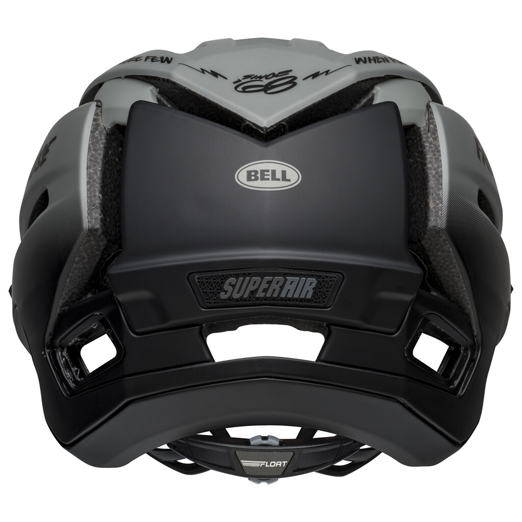 Bell - Super AIR Spherical MIPS Helmet - matte gray/black fasthouse