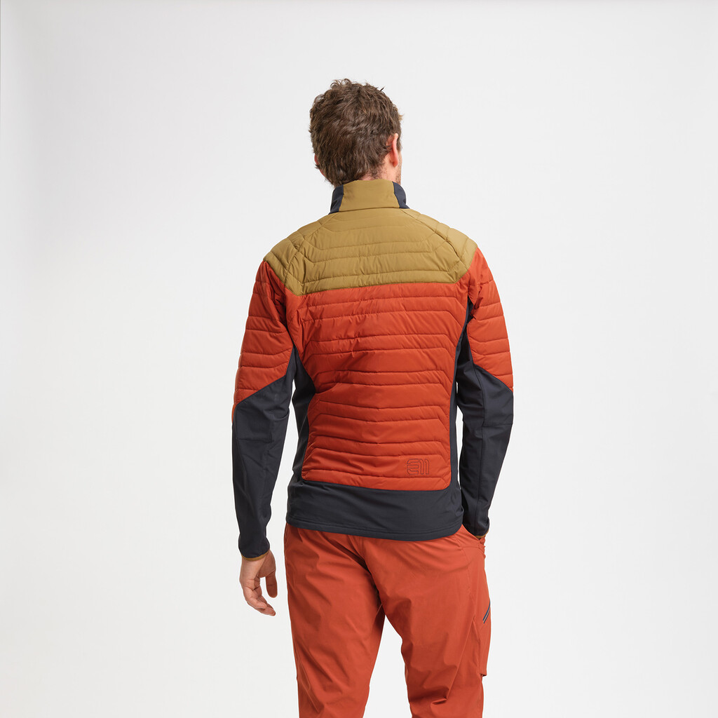 Elevenate - M Hybrid Jacket  - rooibos