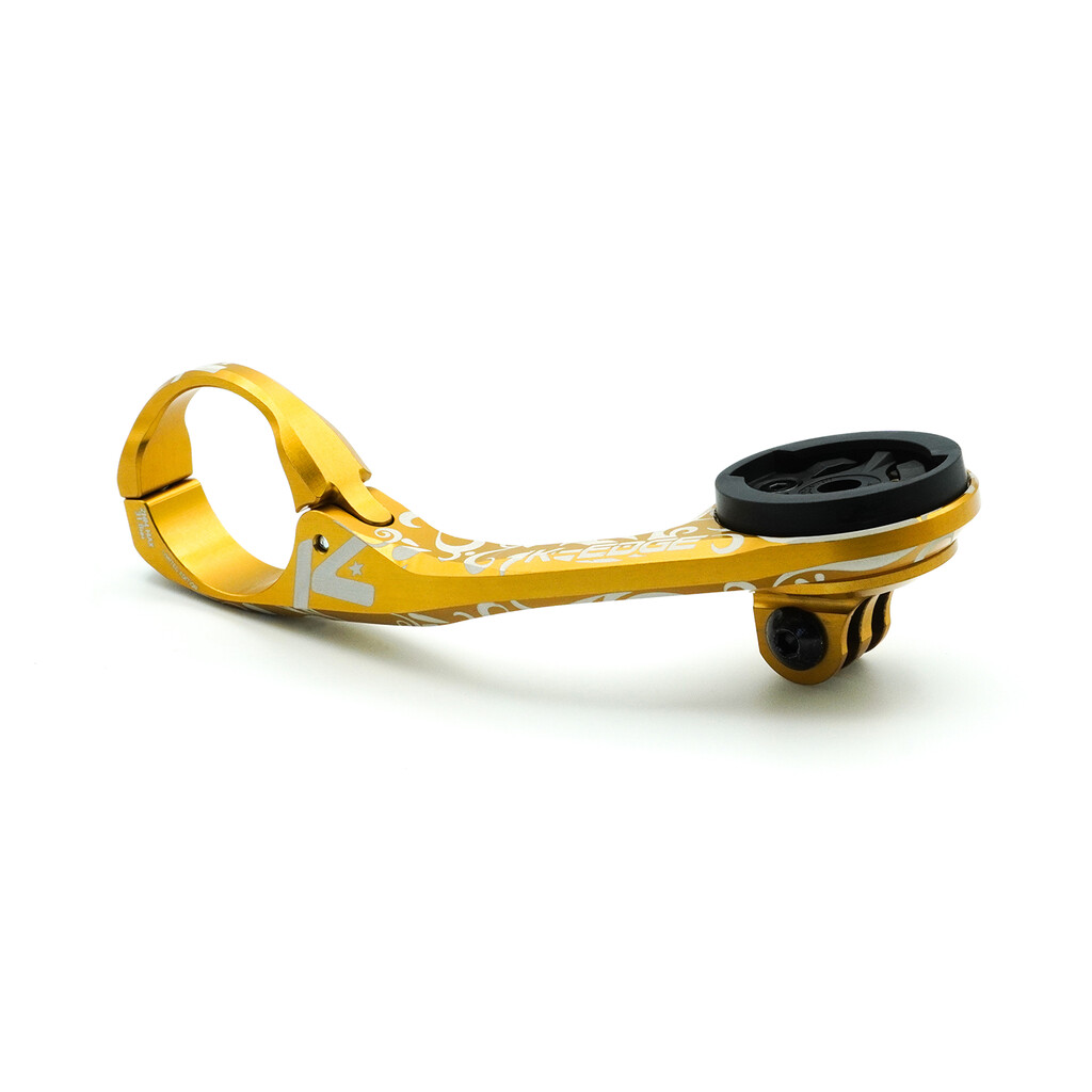 K-Edge - K-EDGE Limited Edition GARMIN/WAHOO MAX XL Combo Mount - gold