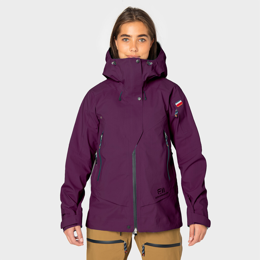 Elevenate - W Pure Jacket - aubergine