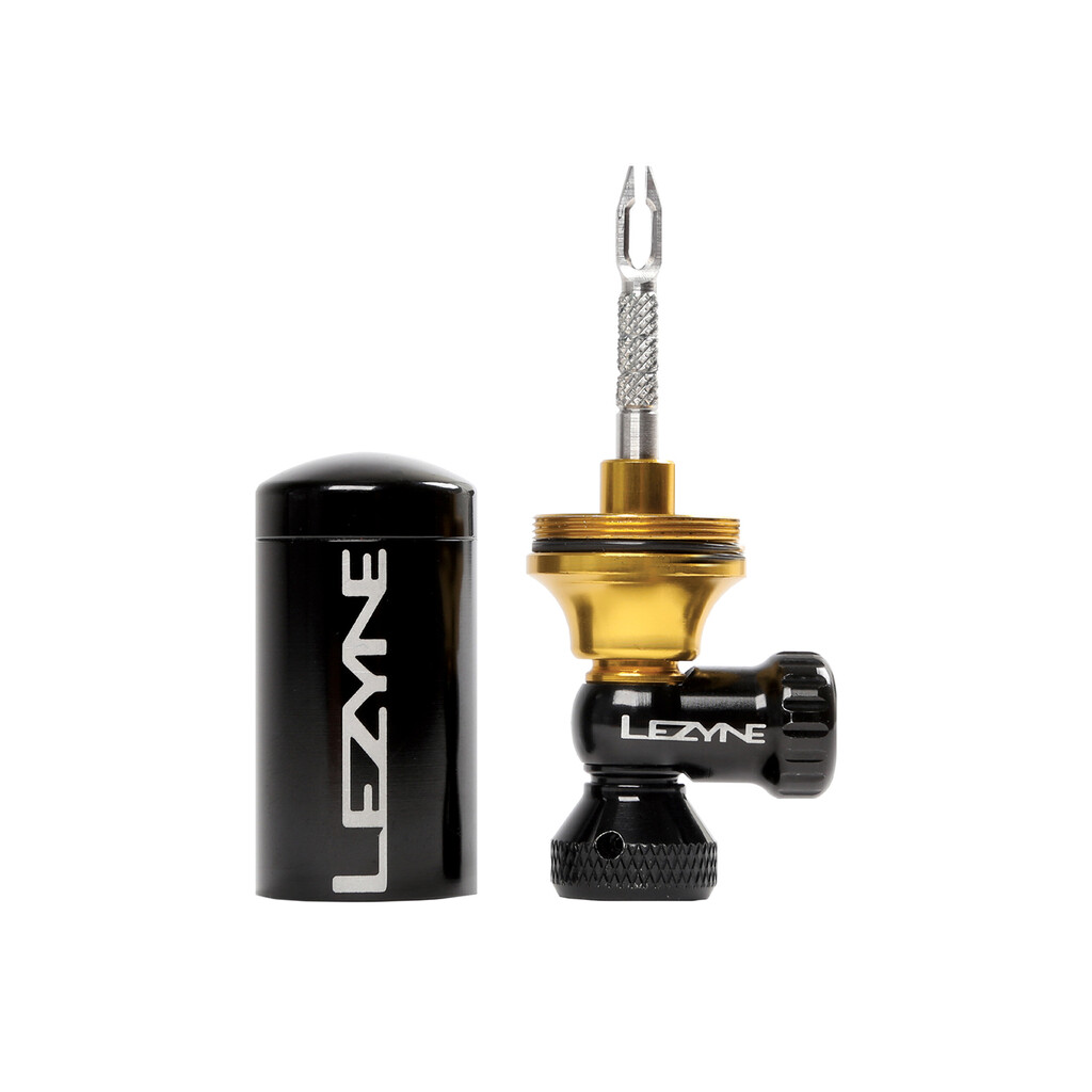 Lezyne - Tubeless Co2 Blaster W/O Co2 - black/gold