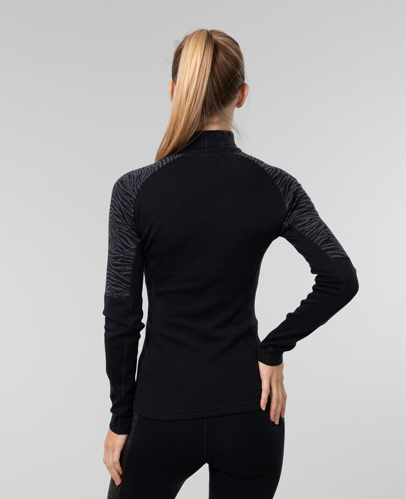 Johaug - Elevate Wool Half Zip - black