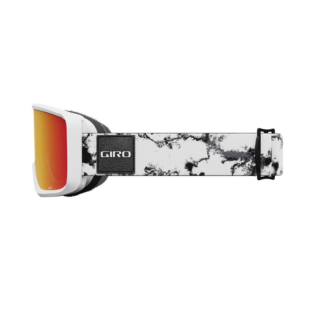 Giro Eyewear - Sagen Goggle - white/dark matter;amber scarlet S2;+S0