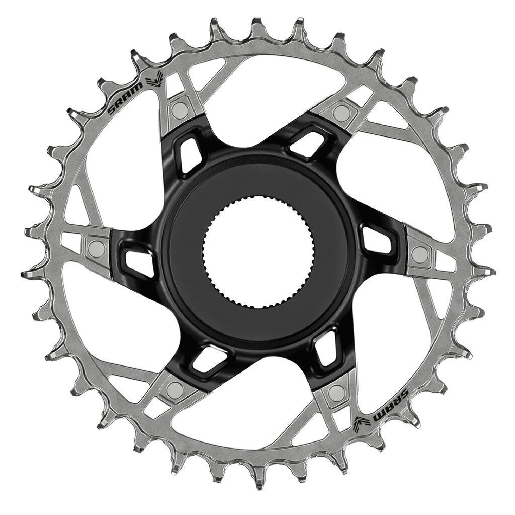 Sram - Chainring XX Eagle AXS Transmission Shimano Steps Direct Mount - black/silver