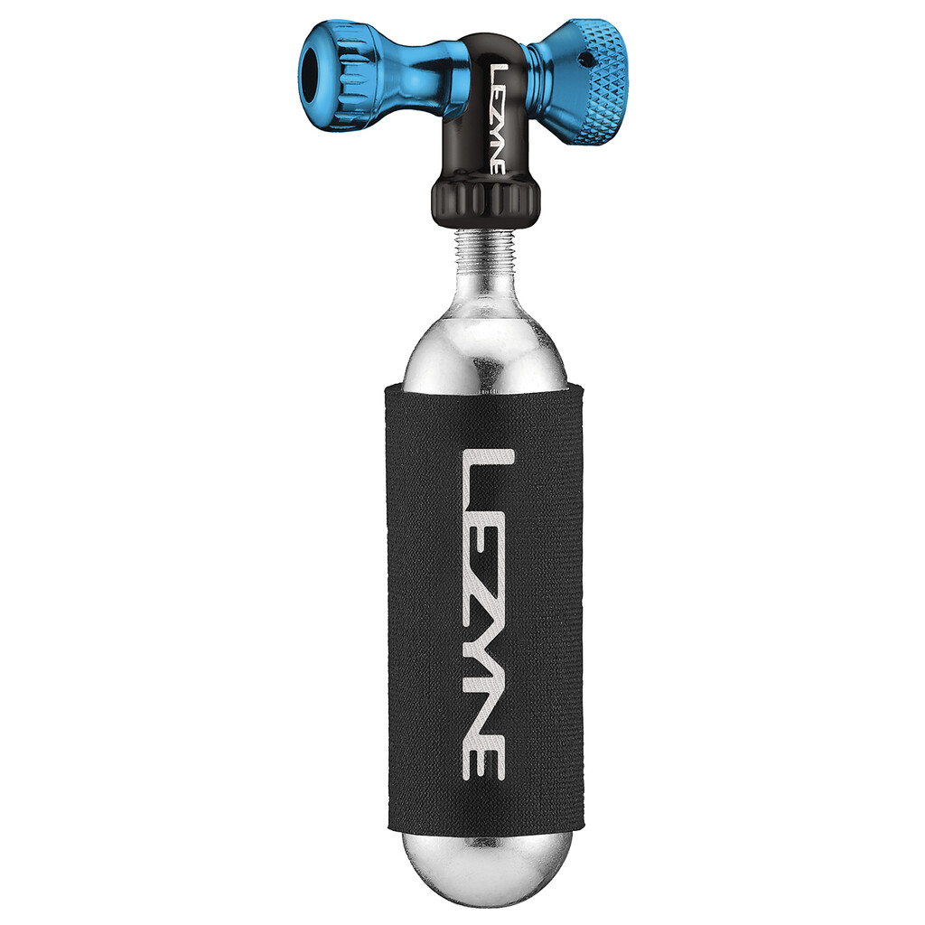 Lezyne - Control Drive CO2 With 25G Cartridge - blue gloss