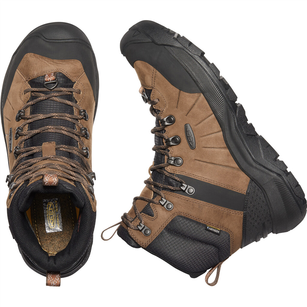 KEEN - M Revel IV Mid Polar - dark earth/caramel cafe