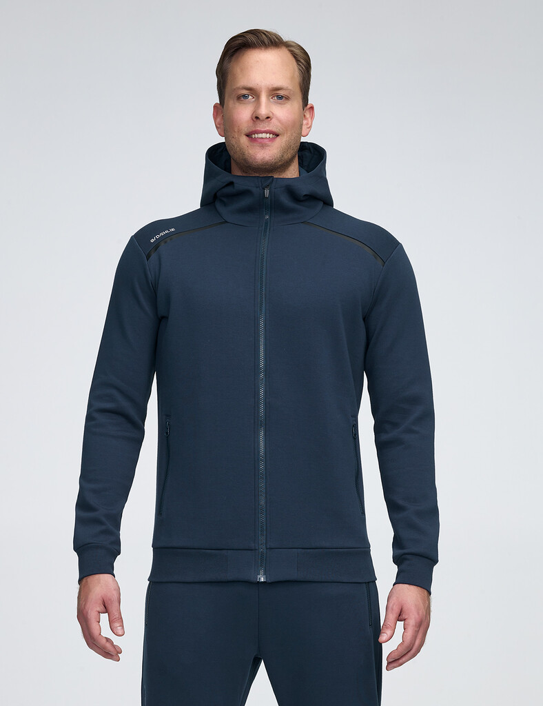 Daehlie - Full Zip Hoodie Oslo - navy 2