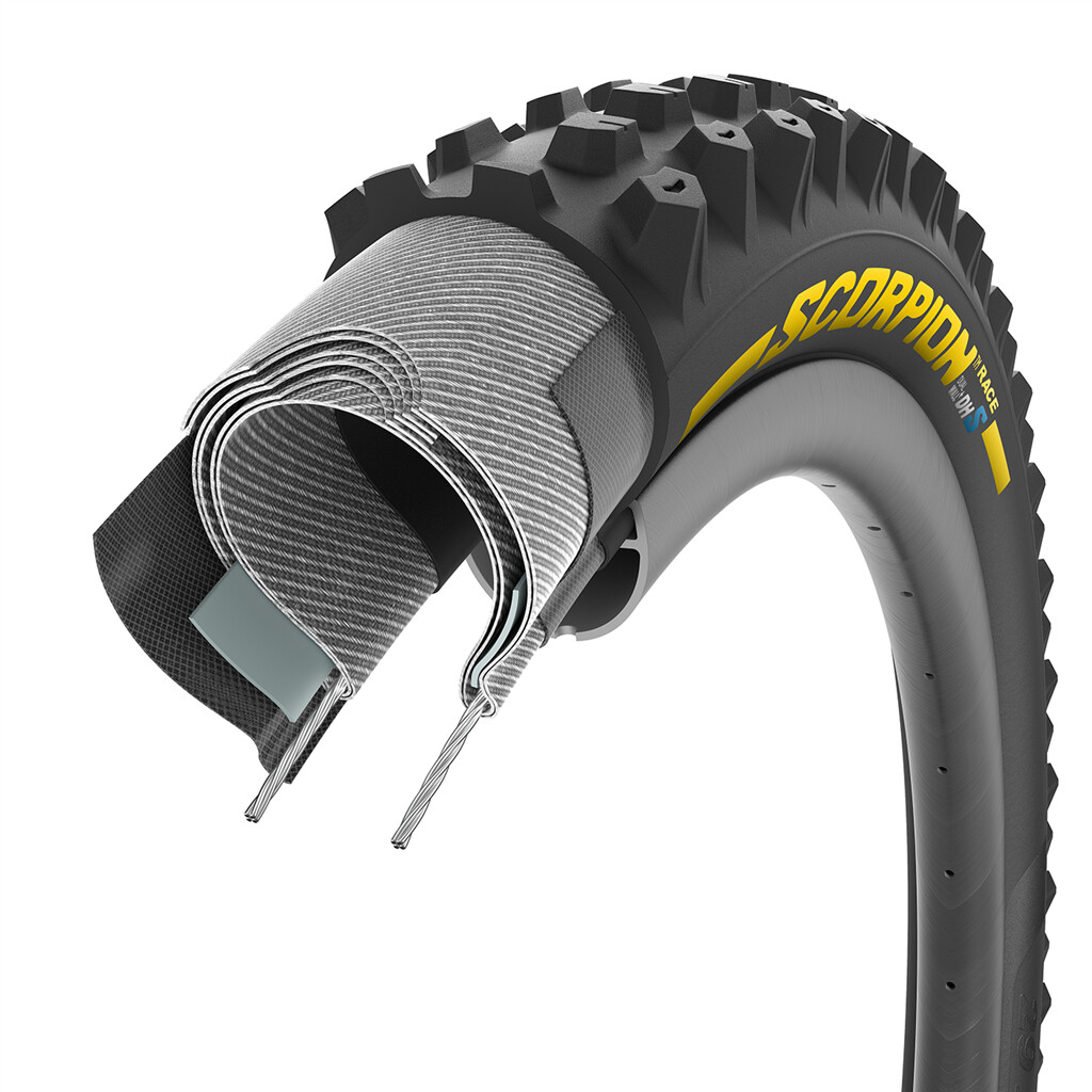 Pirelli - Scorpion Race DH S DualWall Plus - black/yellow