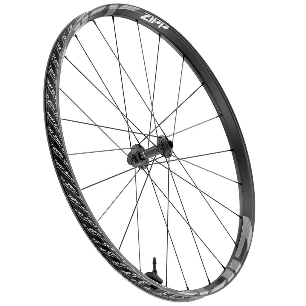 Zipp - 1ZERO HITOP SW TLR Disc CenterLock Front Wheel - black silver/silver