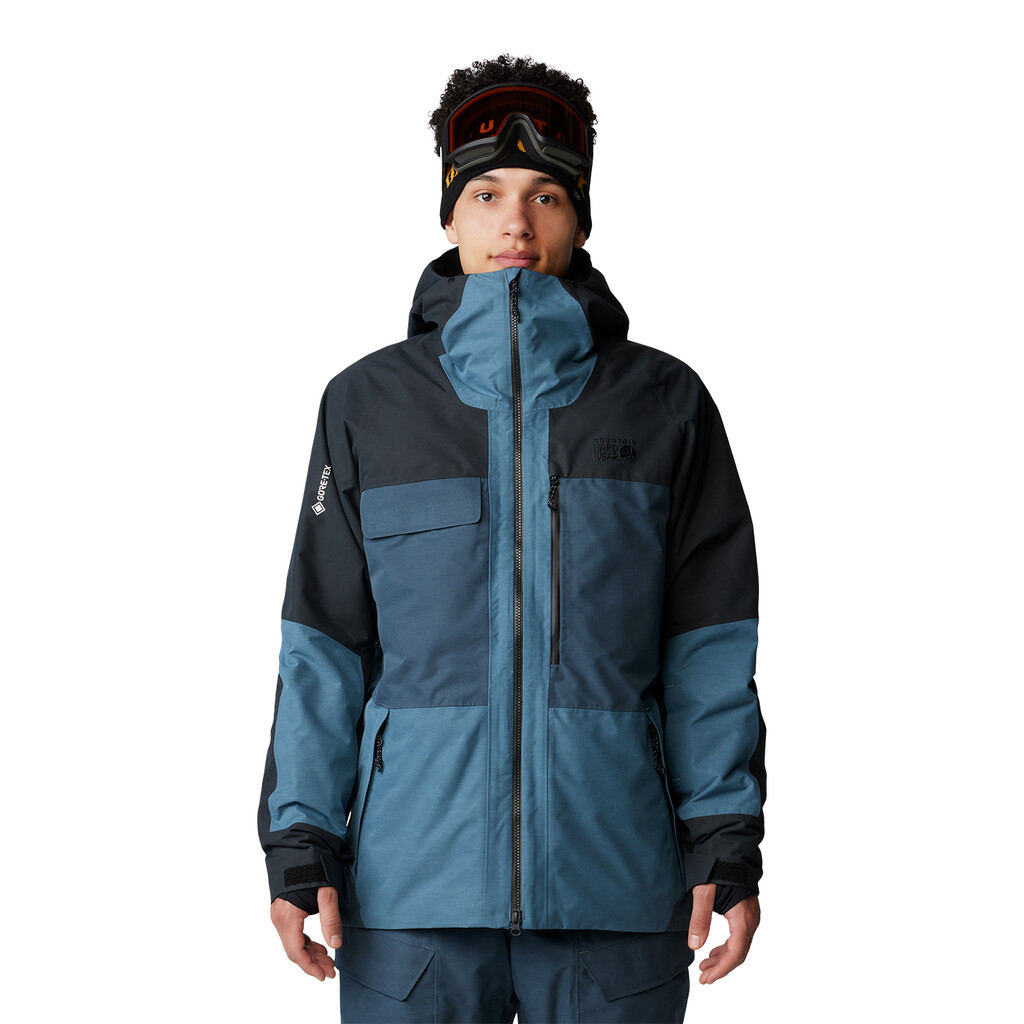 Mountain Hardwear - M Cloud Bank™ GORE-TEX Jacket - asiatic blue, montauk blue, black 444