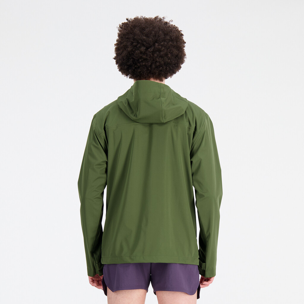 New Balance - Impact Run AT Waterproof Jacket - kombu