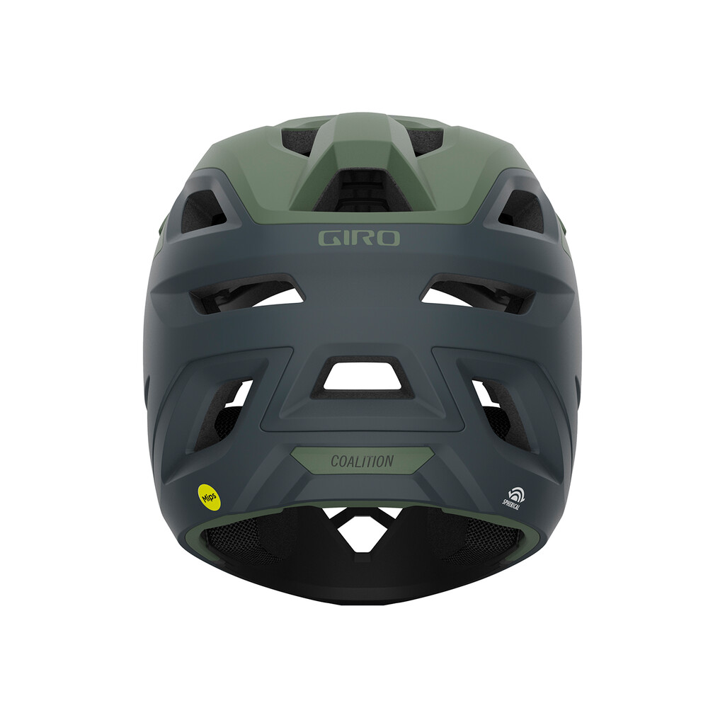 Giro Cycling - Coalition Spherical MIPS Helmet - matte hedge green/dark shark