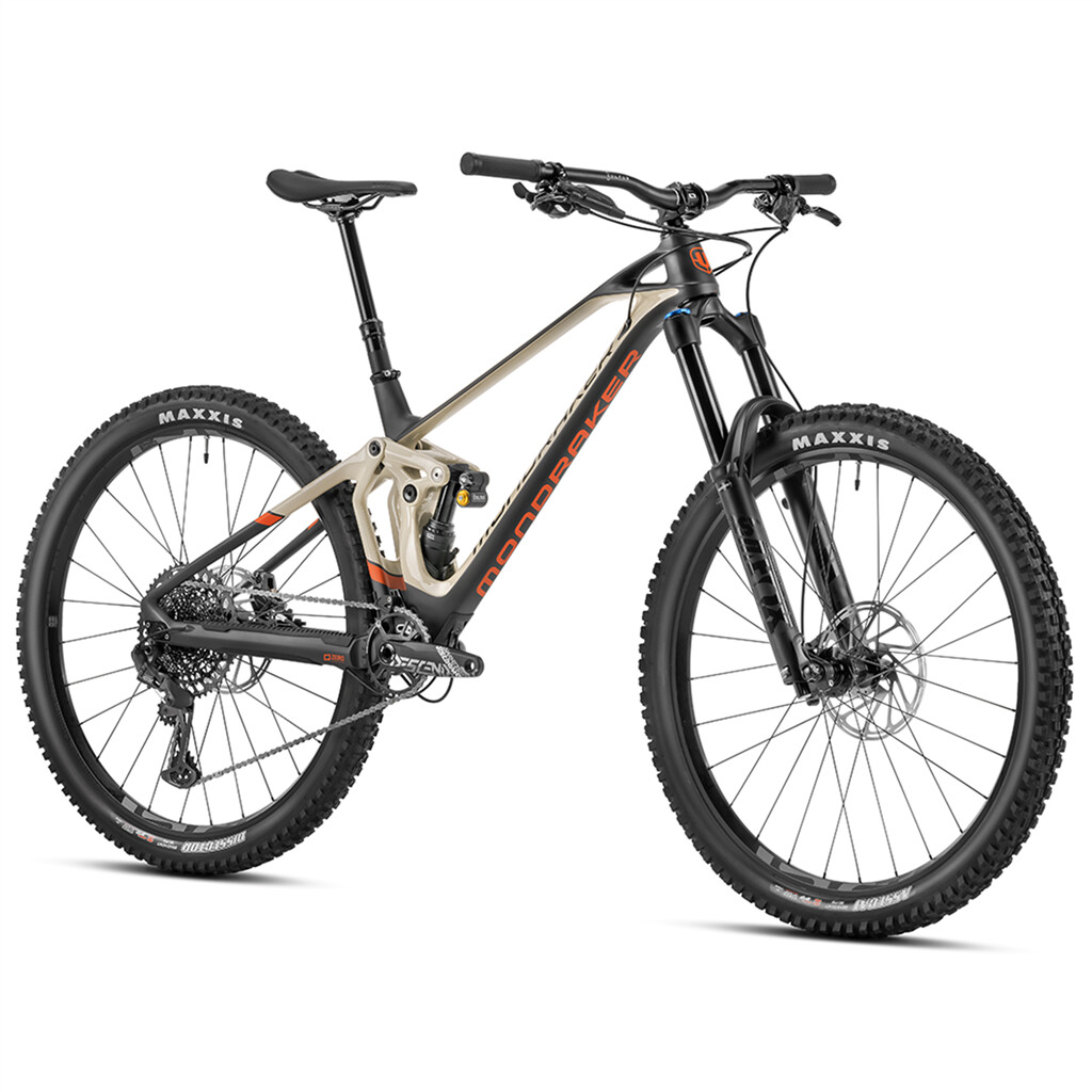 Mondraker - SUPERFOXY CARBON R - carbon / grey / orange