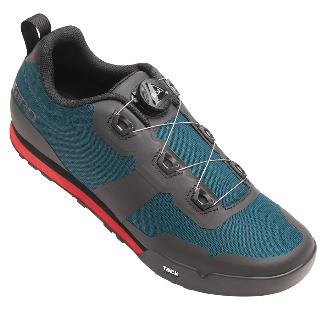 Giro Cycling - Tracker Shoe - harbor blue/bright red