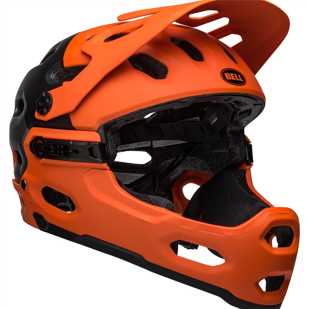 Bell - Super 3R MIPS Helmet - matte orange/black