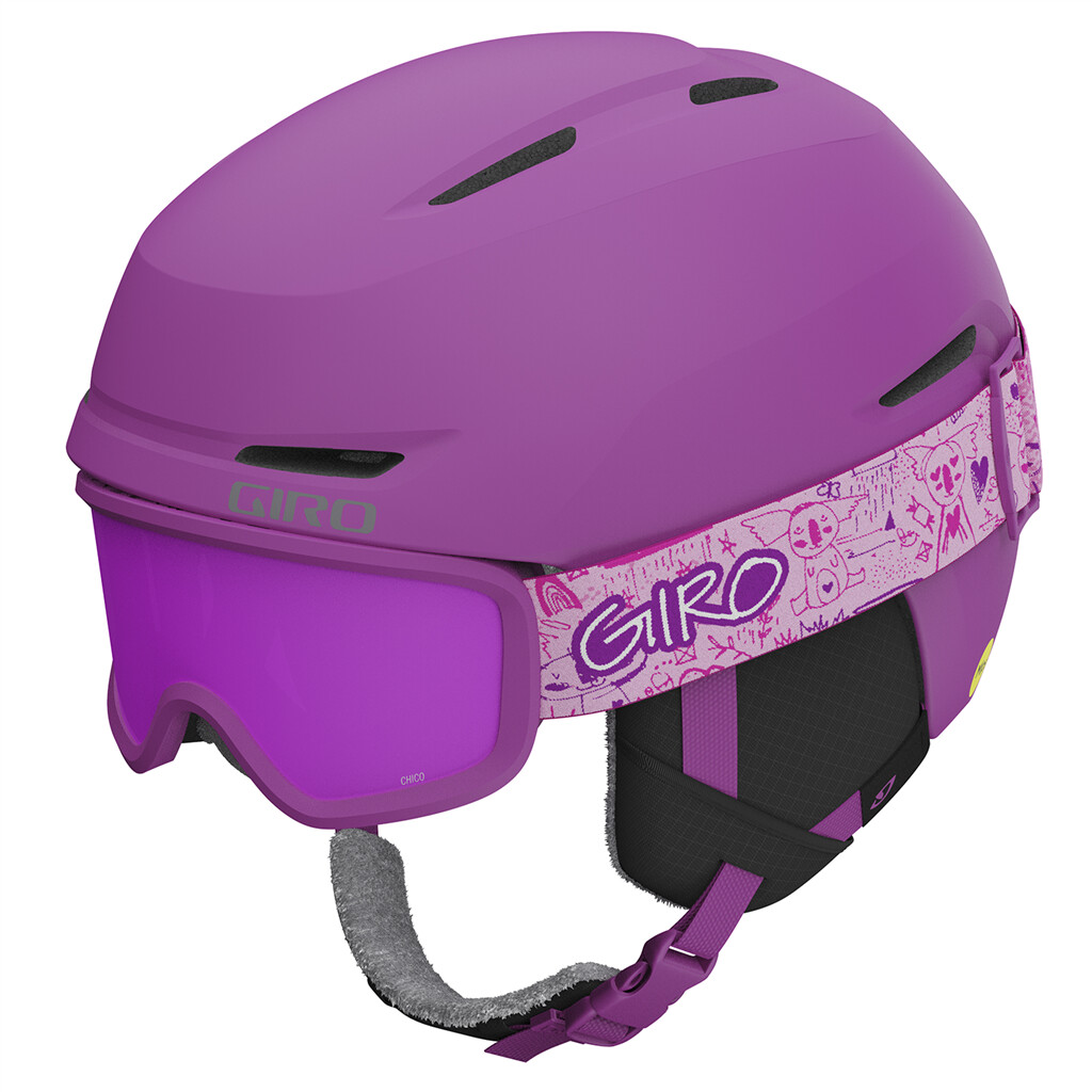 Giro Snow - Spur Flash Combo - matte berry