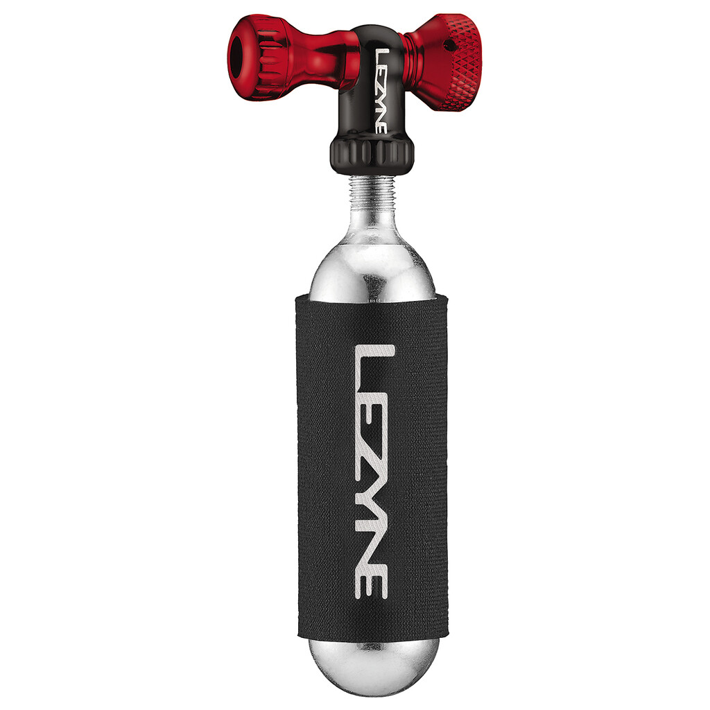 Lezyne - Control Drive CO2 With 25G Cartridge - red gloss