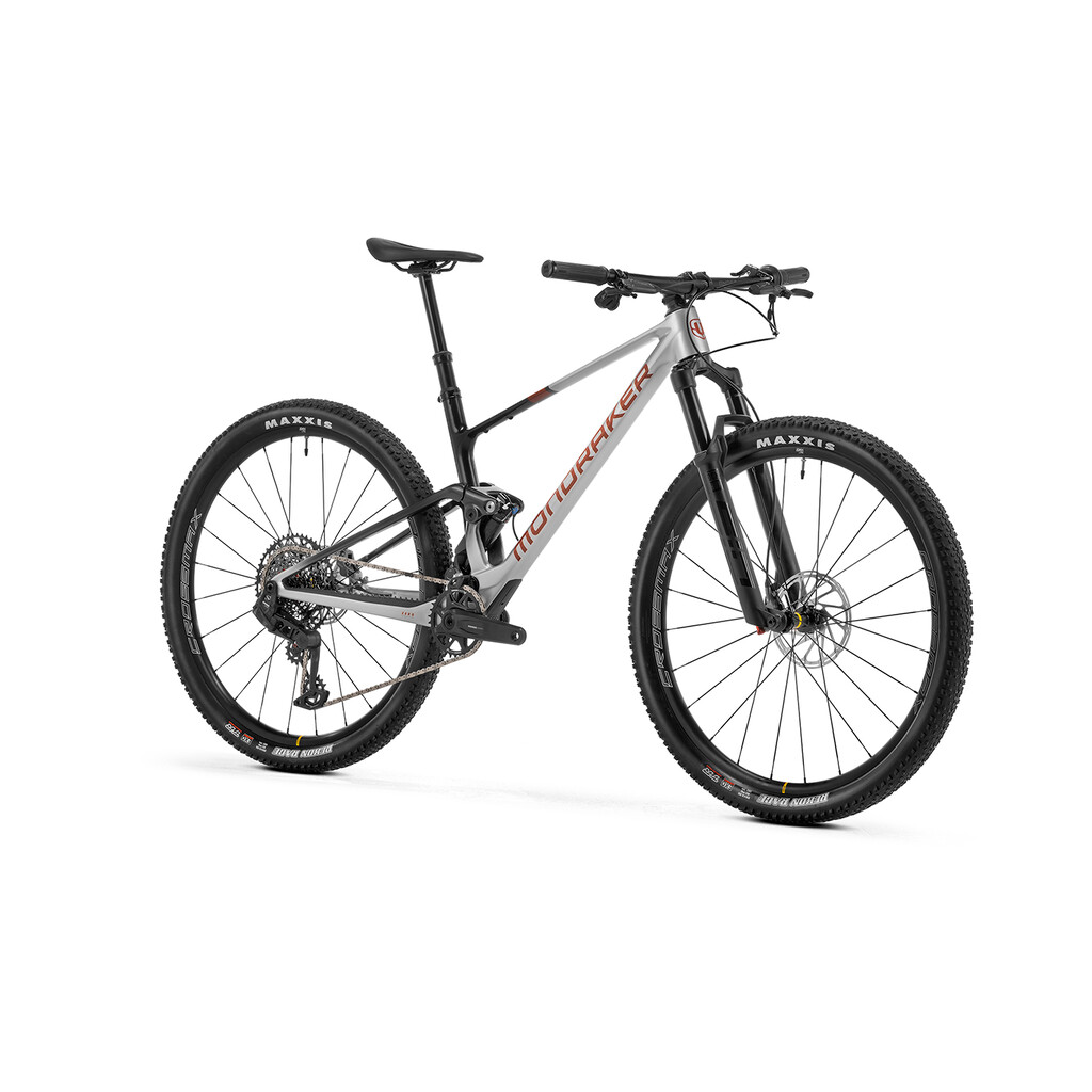 Mondraker - F-PODIUM R - silver / red /  grey