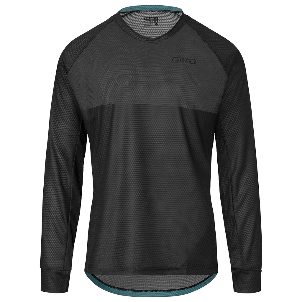 Giro Textil - M Roust LS Jersey - black/grey