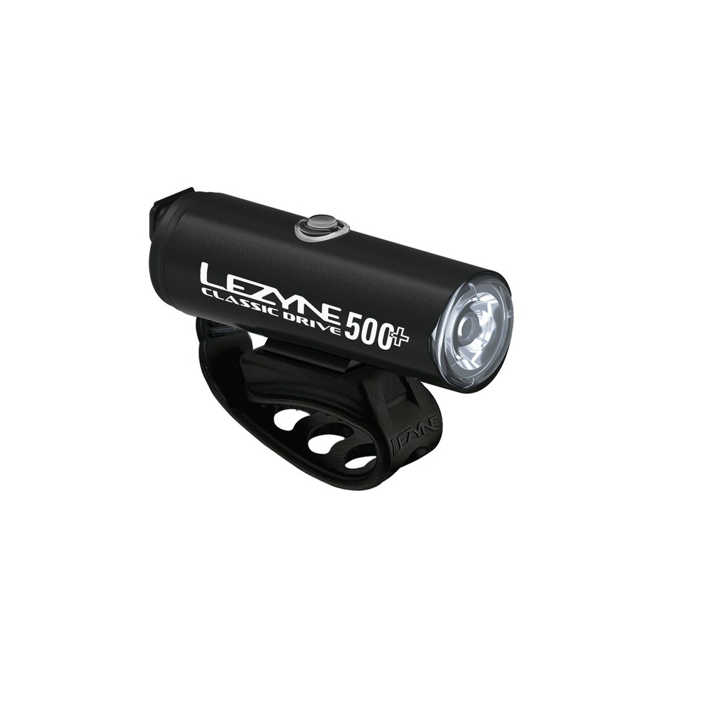 Lezyne - Classic Drive 500+ Front - satin black