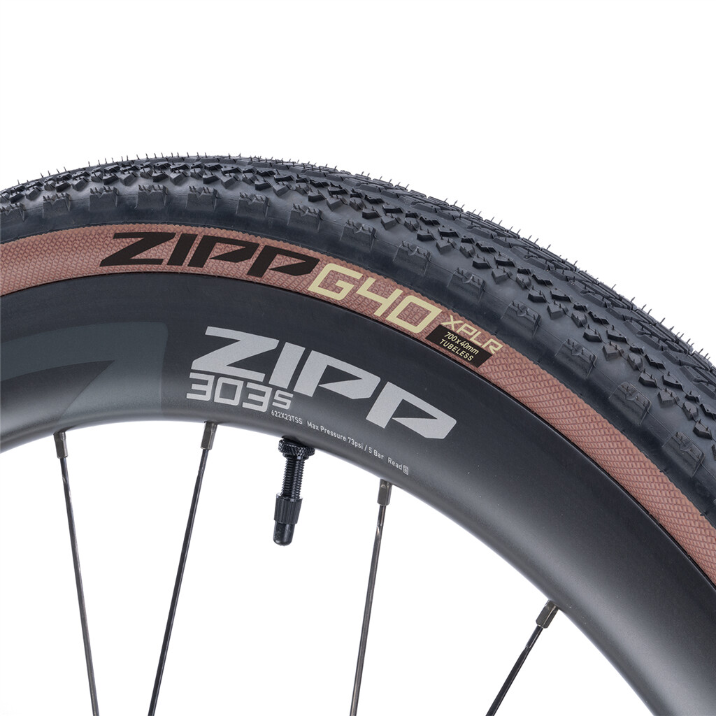 Zipp - Tire G40 XPLR Clincher Puncture Resistant - black tan sidewall