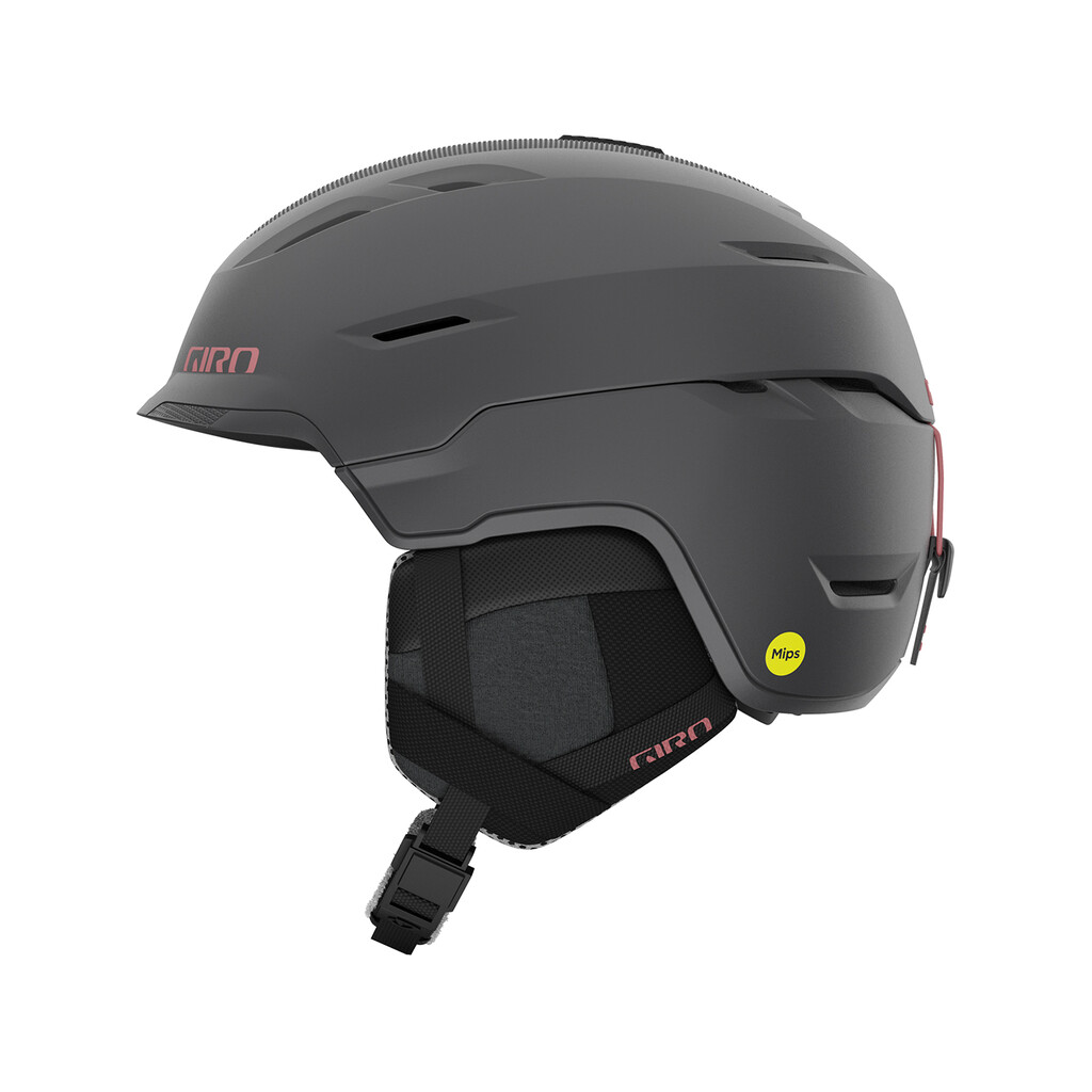 Giro Snow - Tenaya Spherical MIPS Helmet - metallic coal/rosé