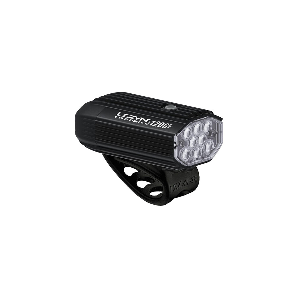 Lezyne - Lite Drive 1200+ Front - satin black