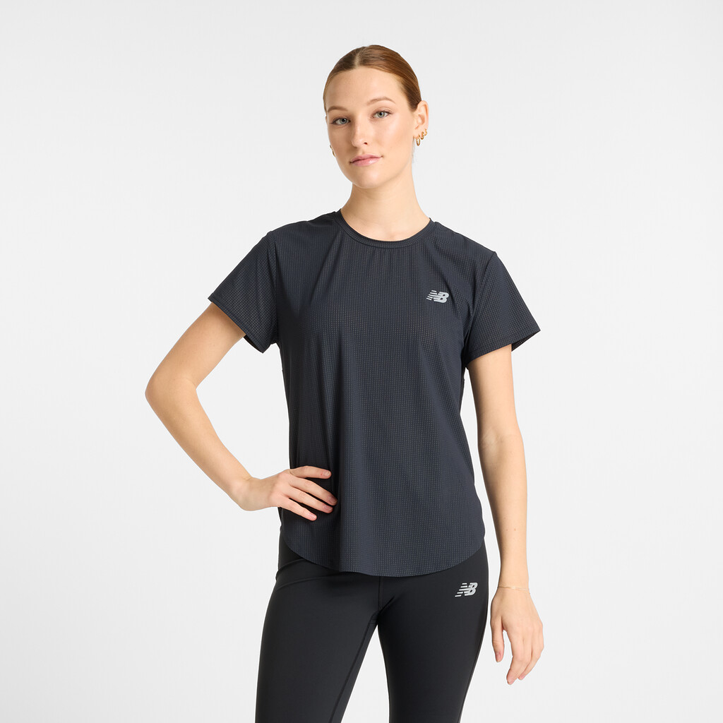 New Balance - W Race Day Ultra Light T-Shirt - black