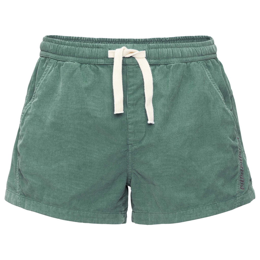 Elevenate - W Estate Cord Shorts  - sea green