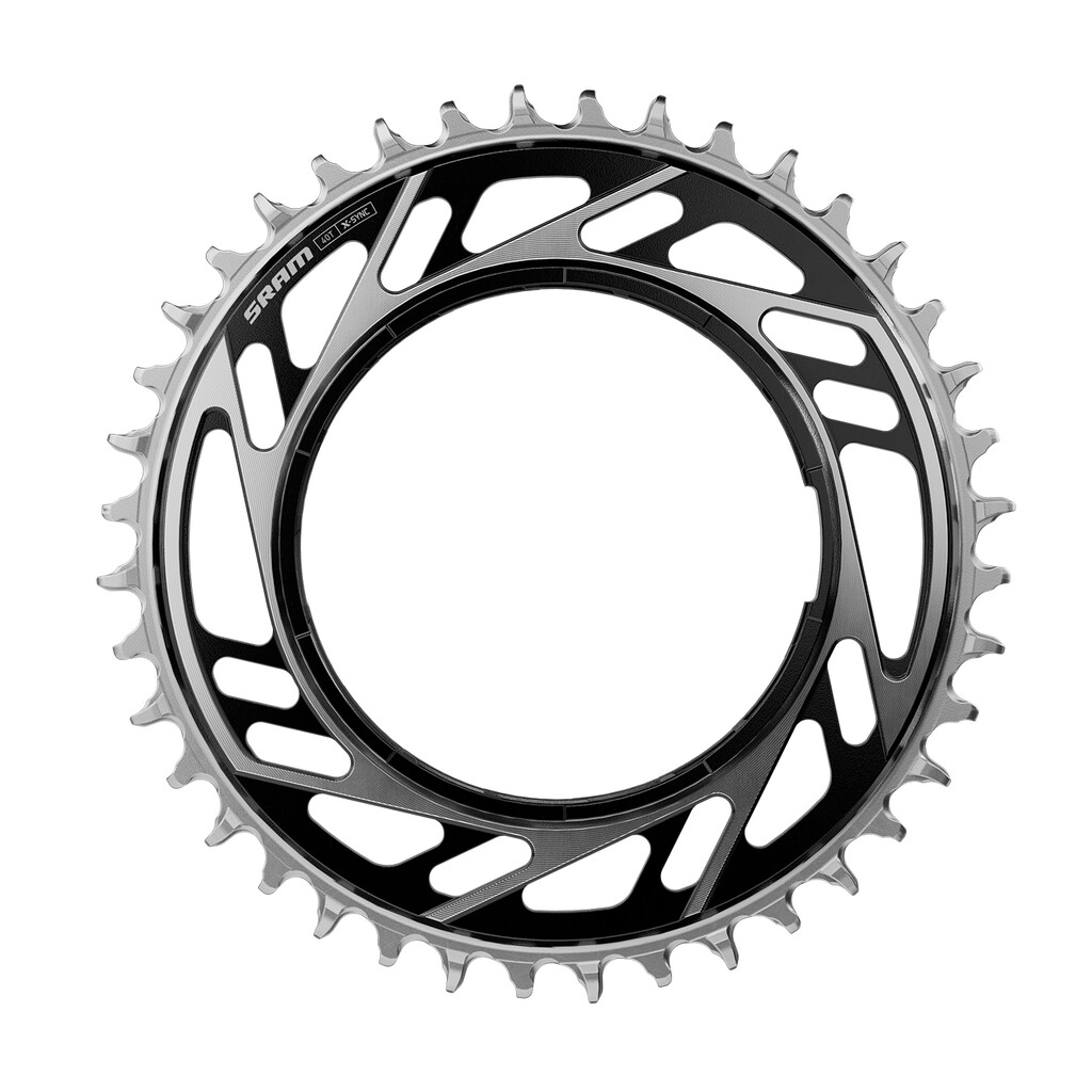 Sram - MY24 Chainring Red AXS Threaded 1x - black/silver