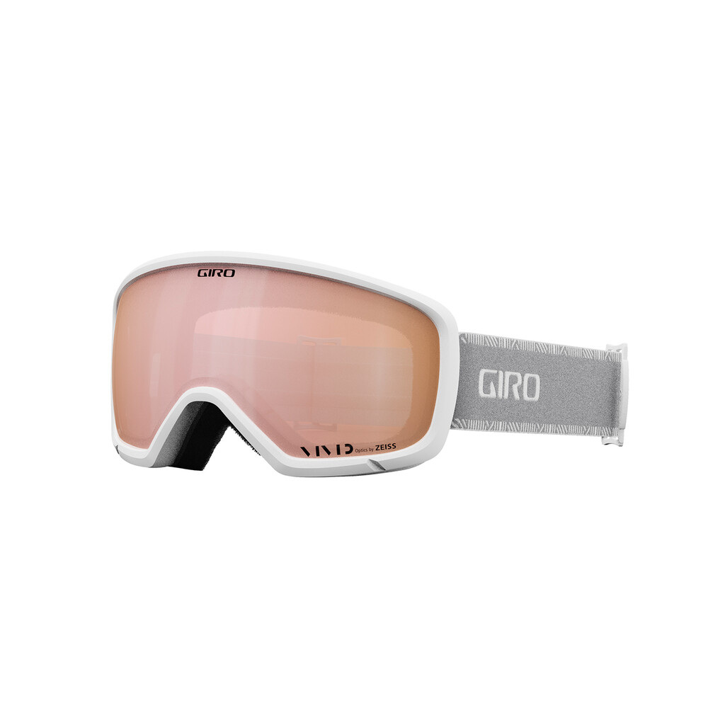 Giro Eyewear - Millie Vivid Goggle - white/grey chute;vivid rose gold S2 - one size