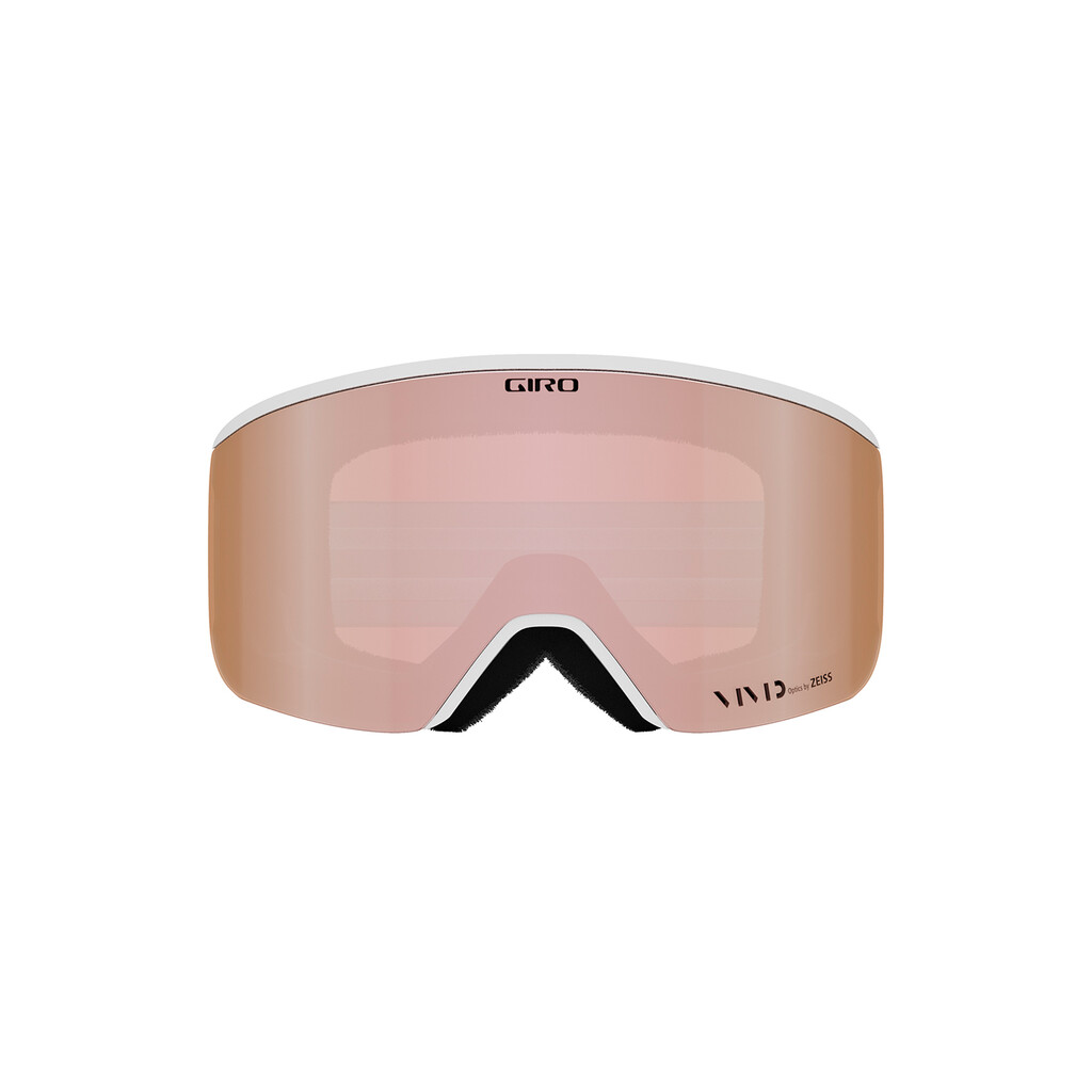 Giro Eyewear - Ella Vivid Goggle - white lx stripe;vivid rose gold S2;+S1 - one size