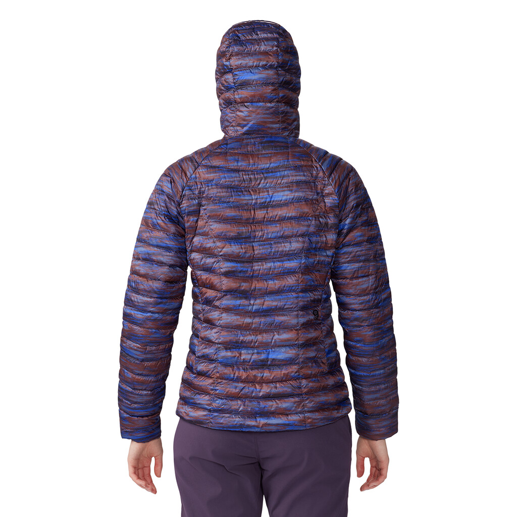 Mountain Hardwear - W Ghost Whisperer/2 Hoody - blurple frequency print 598