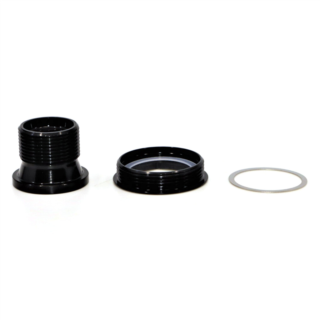 Race Face - Next /Turbine Crank DS Bolt/PullerCap Kit M18X15.4 - black gloss