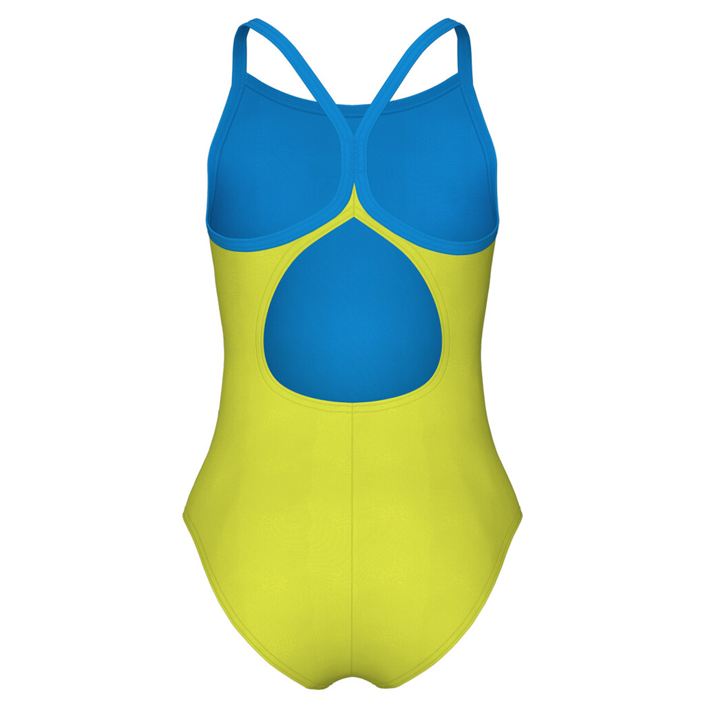 Arena - G Arena Star Graphic Swimsuit Lightdrop Back - soft green/turquoise