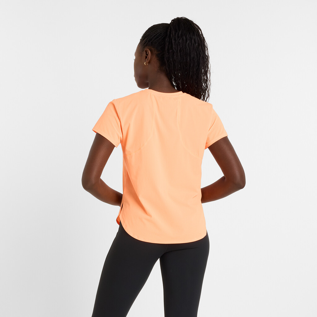 New Balance - W Race Day Ultra Light T-Shirt - hot mango