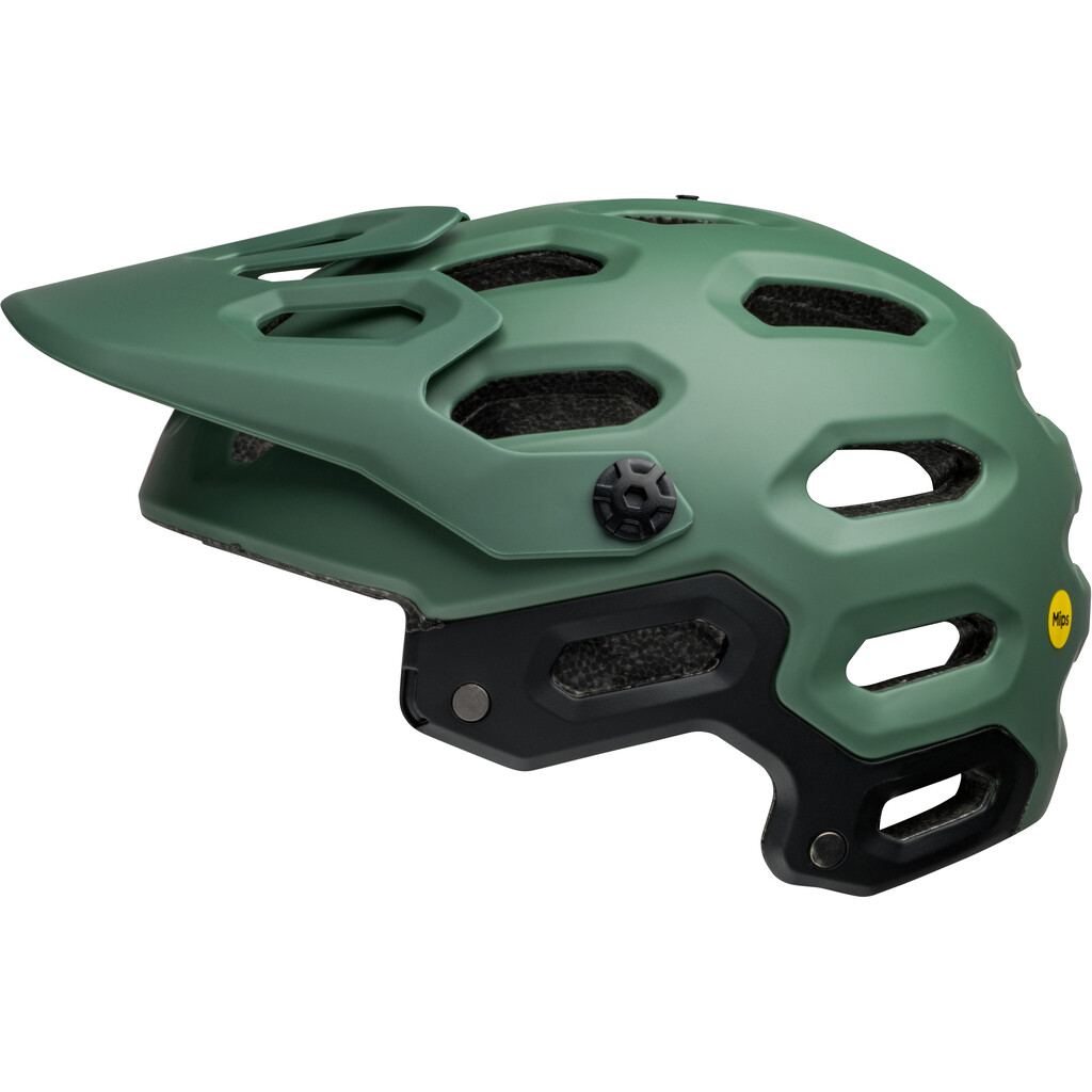 Bell - Super 3R MIPS Helmet - matte dark green/infrared