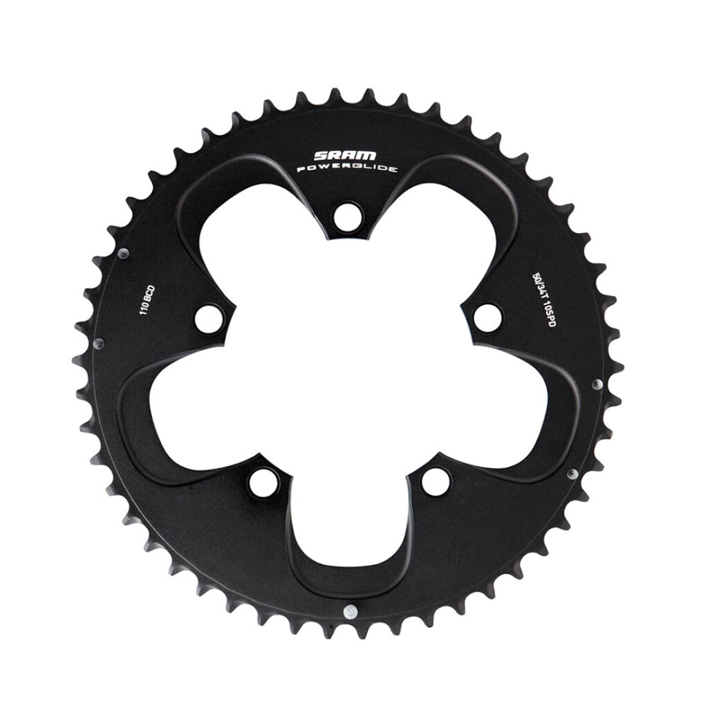 Sram - Chainring Red 110 BCD (52-36, 52-38) 2x10SP - black