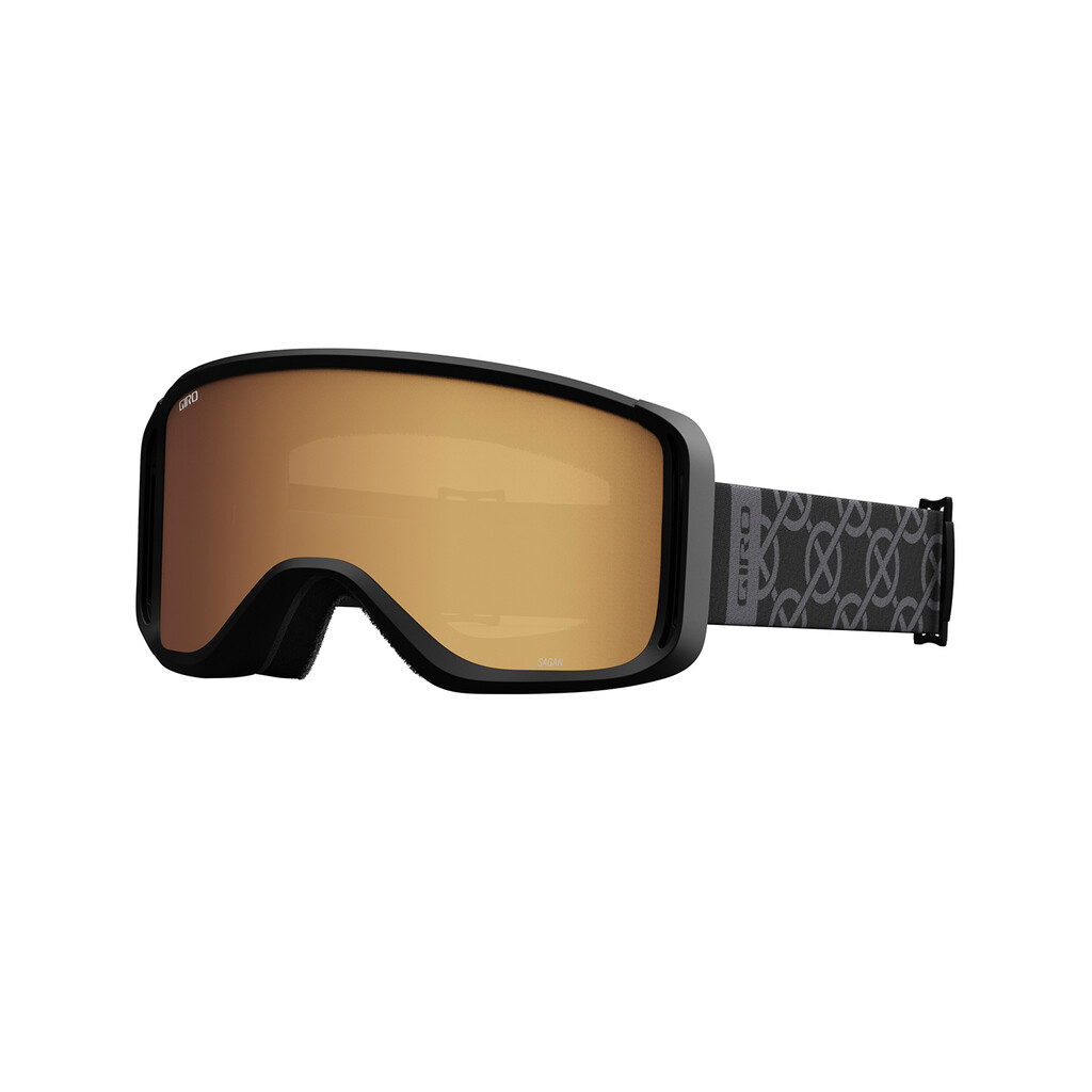 Giro Eyewear - Sagen W Goggle - black monogram;amber gold S2;+S0