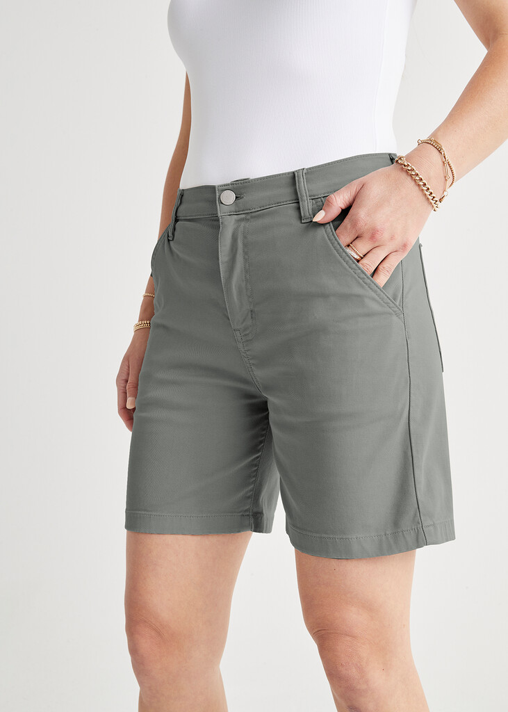 DU/ER - W Live Free Utility Short - 5 inch - thyme