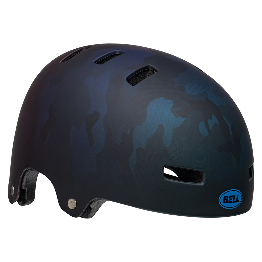 Bell - Span Helmet - matte black/blue camo