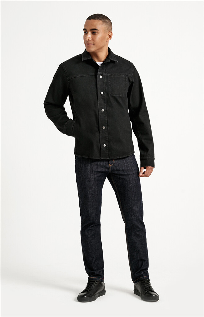 DU/ER - All-Weather Denim Jacket - Jet Black - jet black