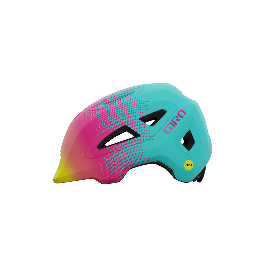 Giro Cycling - Scamp II MIPS Helmet - matte teal/pink towers