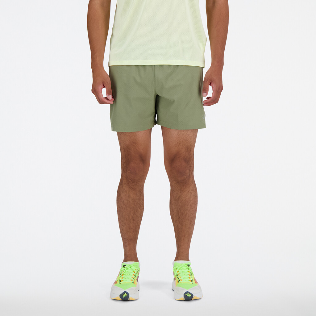 New Balance - RC Seamless Short 5 Inch - dark olivine