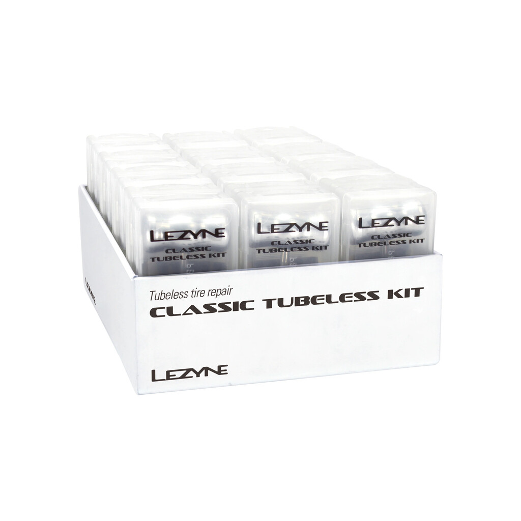 Lezyne - Classic Tubeless Kit Box Set - clear