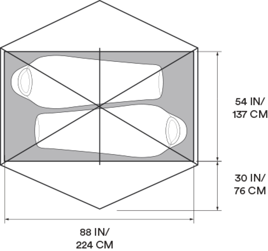 Mountain Hardwear - Mineral King 2 Tent - grey ice 063