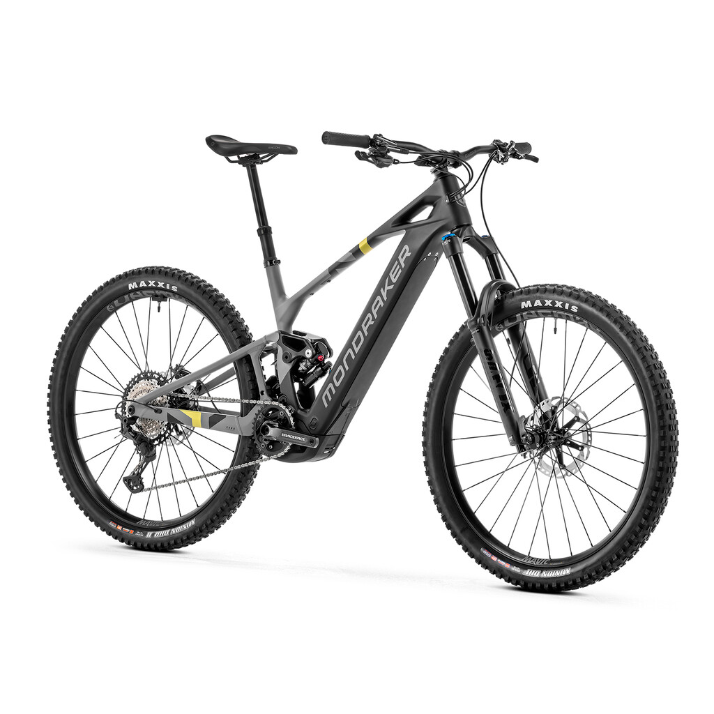 Mondraker - CRAFTY CARBON R - grey / black /  yellow 