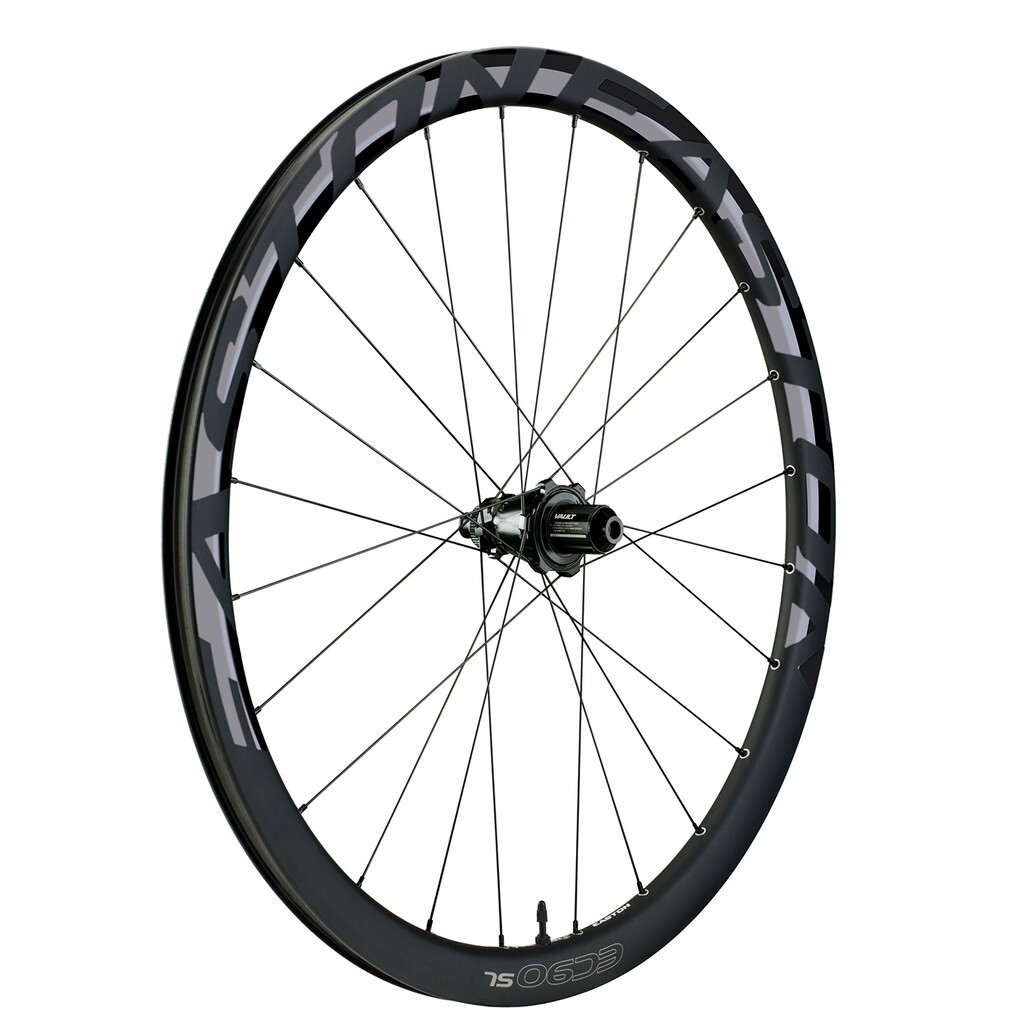 Easton - EC90 SL 38 Road CLN Disc Wheel - matte carbon/high gloss - 700C/'12X142 SHI