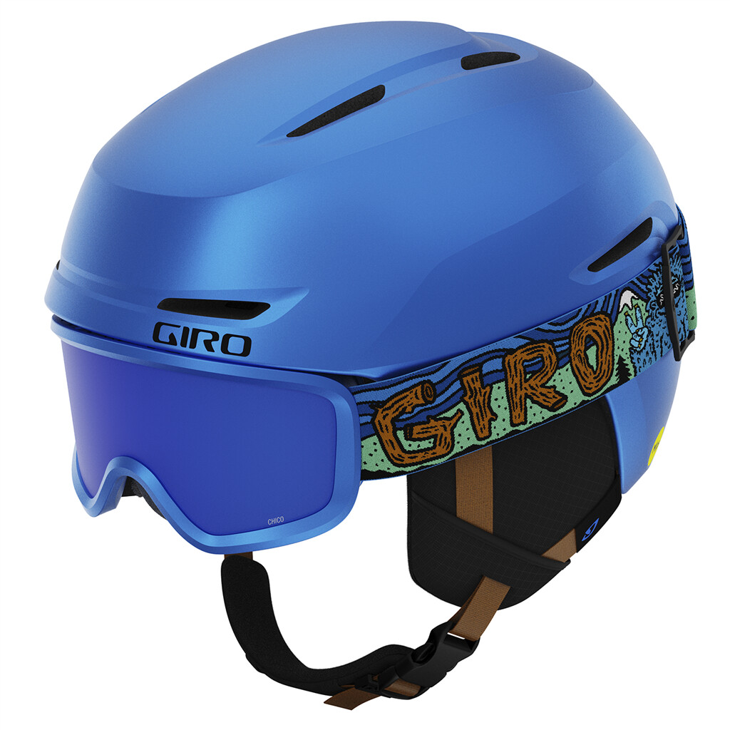 Giro Snow - Spur Flash Combo - blue shreddy yeti