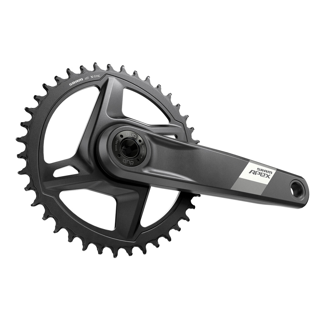 Sram - Crankset Apex Wide 1x12 DUB  - black